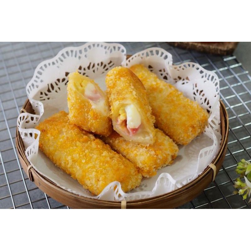 Jual Risol Frozen 10 Pcs Isi Telur Smoke Beef Mayo Saos