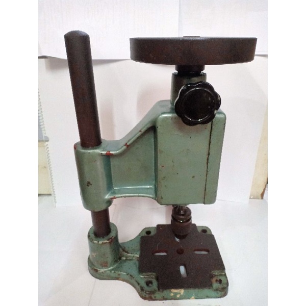 Jual Vintage Ixion Hand Operated Drill Press Hand Crank bench Drill ...