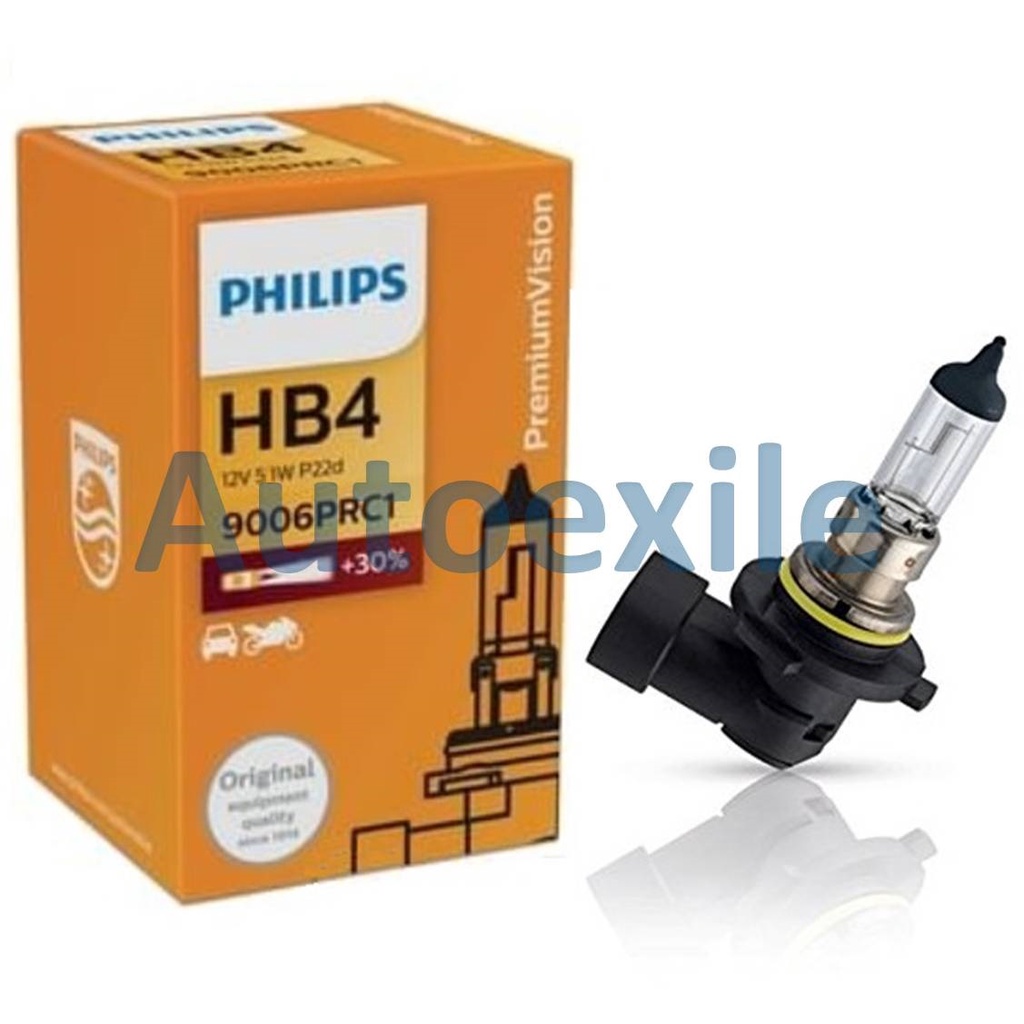 Jual Philips Premium Rally Vision HB4 9006 12V 51W 70W PremiumVision ...