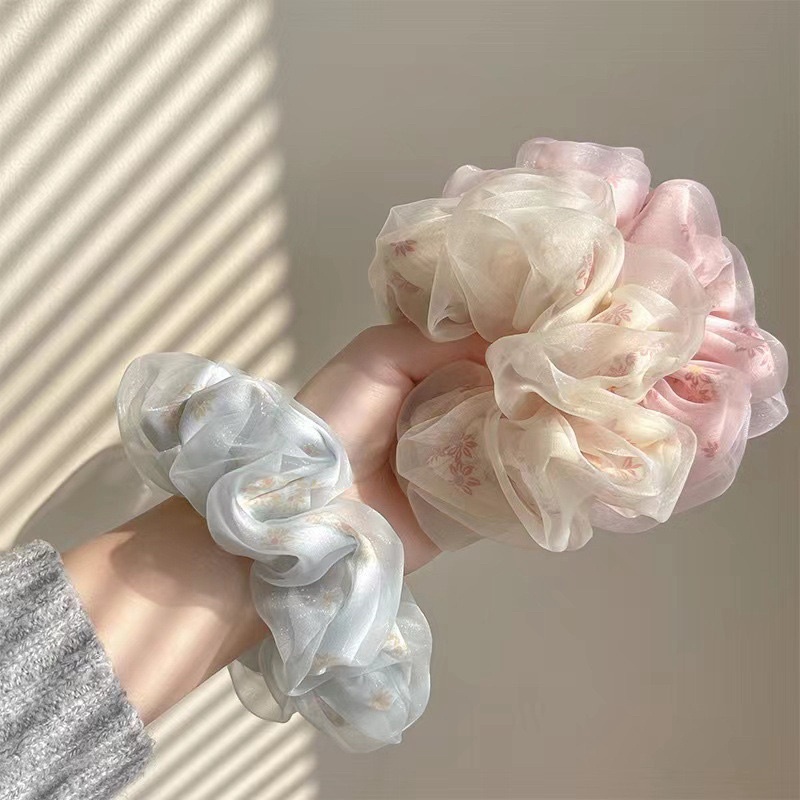 Jual Town Shell J.O.Y Korean Fairy Scrunchy / scrunchie / scrunchies ...