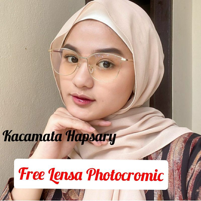 Jual Cod Paket Frame Lensa Photocromic Kacamata Minus Anti