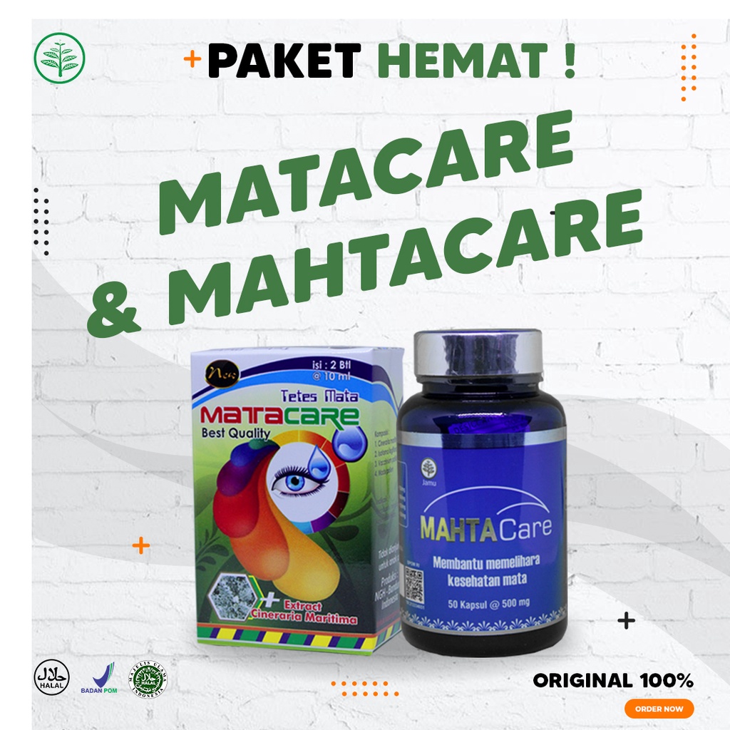 Jual PAKET HEMAT OBAT TETES MATACARE & KAPSUL MAHTACARE ORIGINAL 100% ...