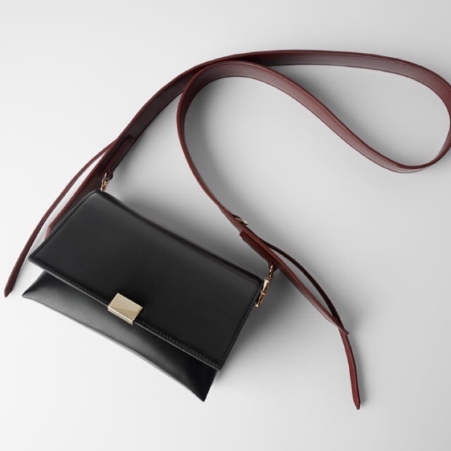 Zara minimal best sale mini crossbody bag