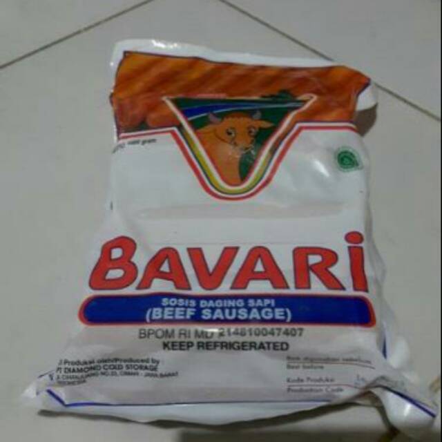 Jual Bavari beef sausage 1kg 4pcs | Shopee Indonesia