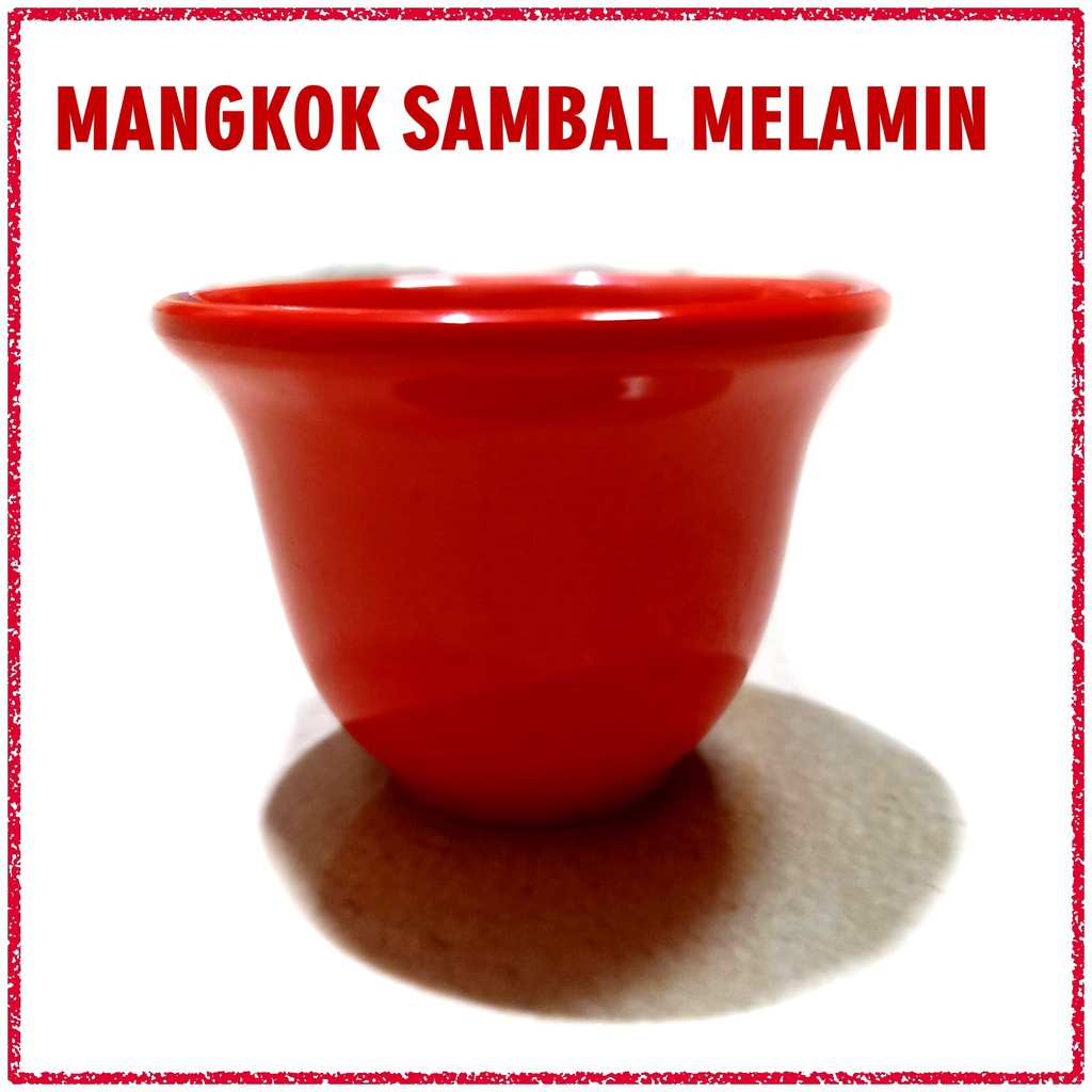 Jual Mangkok Sambal Mini Melamin Tebal Mangkuk Sambel Saos Kecap Bowl