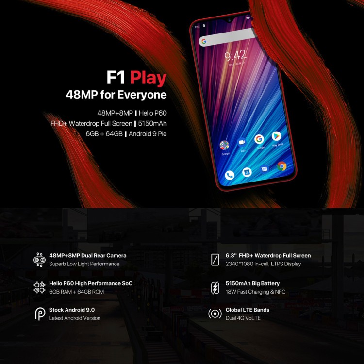Jual UMIDIGI F1 Play 6GB+64GB | Shopee Indonesia