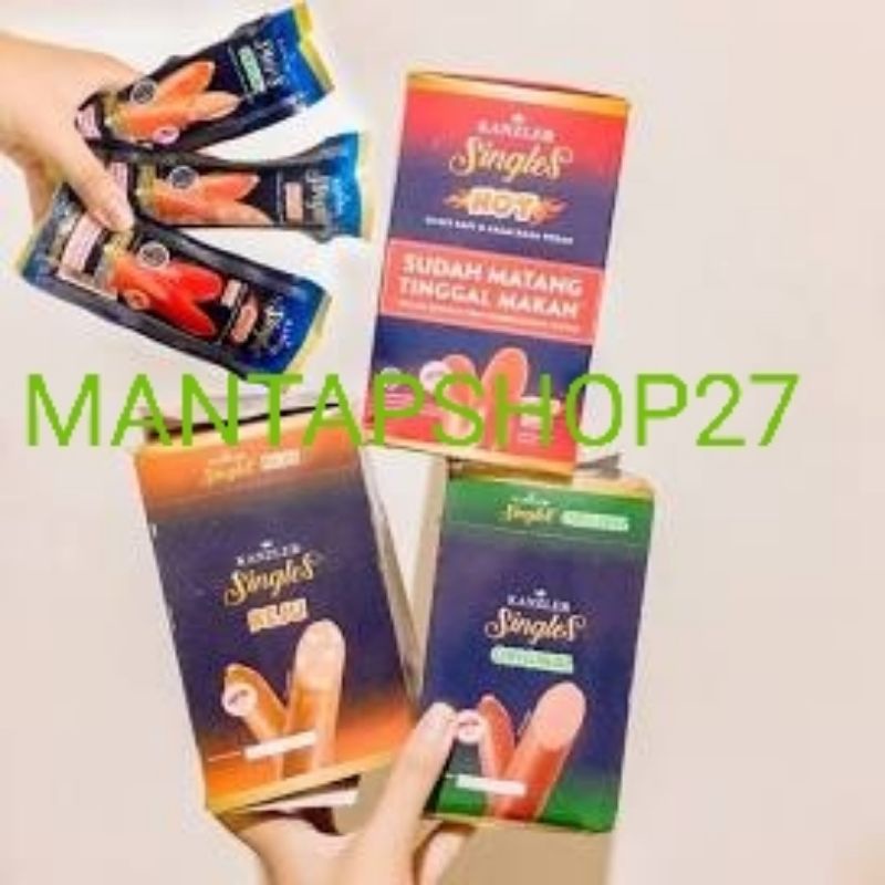 Jual Sosis Kanzler Box Hot Ori Mini Keju Isi 12 Varian Rasa