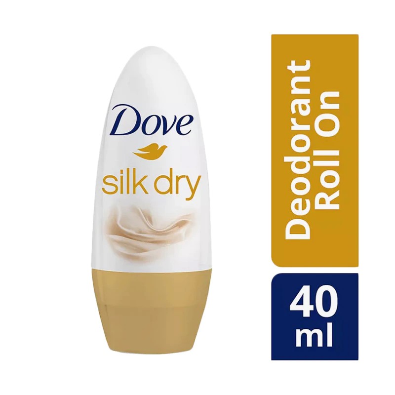Jual Dove Silk Dry Antiperspirant Deodorant Roll On 40ml ORIGINAL