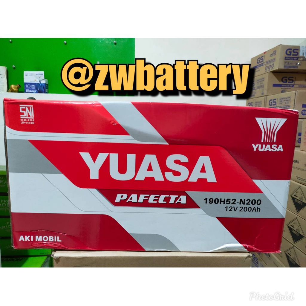 Jual AKI MOBIL TRUK DELTA YUASA ORI PAFECTA N200 AKI BASAH 12V / 200Ah