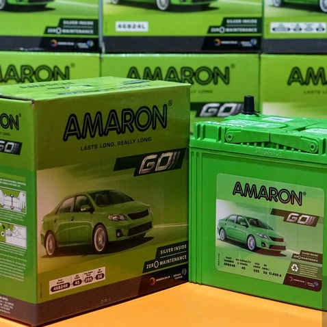Jual Aki Amaron GO 55D23L Mobil Alphard Camry Fortuner Innova Grand
