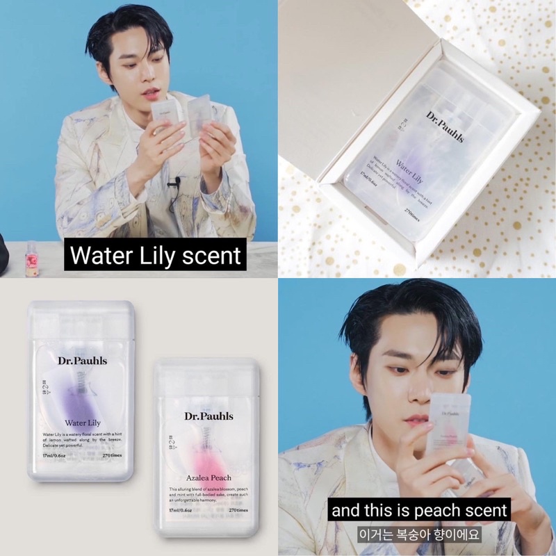 Jual baca deskripsi ! NCT DOYOUNG BREATH SPRAY OFFICIAL DR PAUHLS