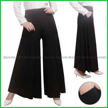 Kulot P8 Spesialis Bahan Jersey ByDaawam Kulot Panjang Mayung Dengan Kantong Dan Pinggang Karet