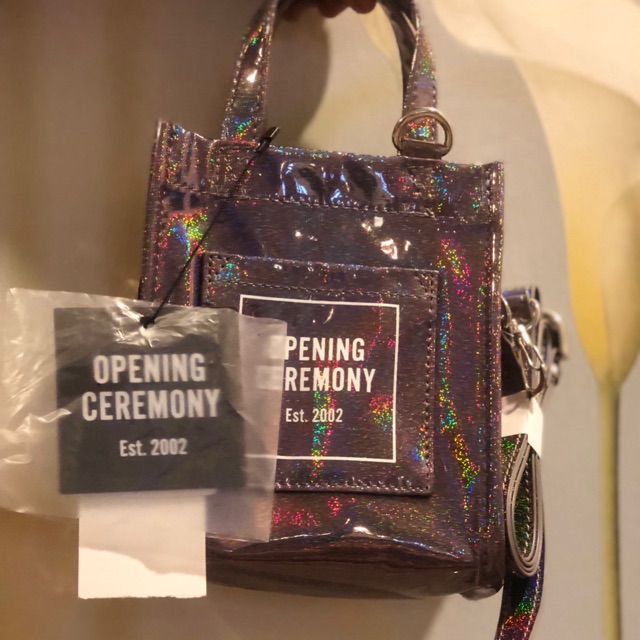 Opening ceremony mini store sling bag