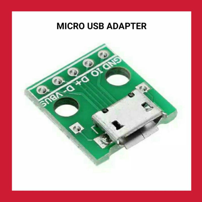 Jual Modul micro usb adapter female | Shopee Indonesia