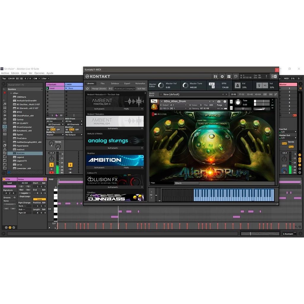Jual New Alien Drum library preset KONTAKT | Shopee Indonesia