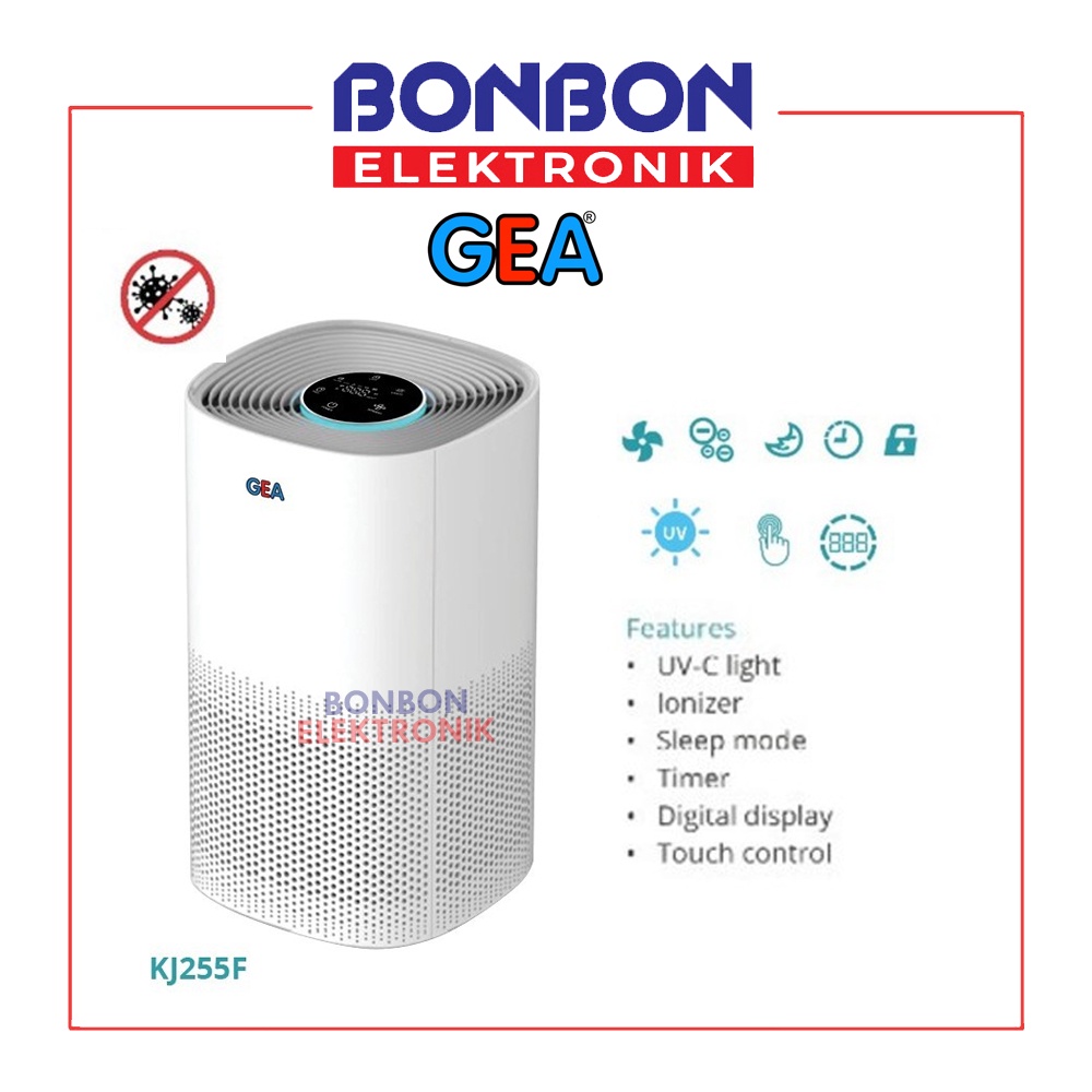 Jual Gea Air Purifier Uv C Kj F Kj F Coverage Area M