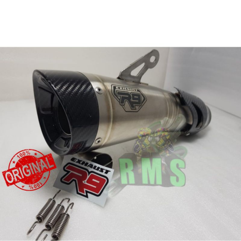 Jual knalpot R9 H2 SS series all New Nmax 2020 knalpot racing Nmax New ...
