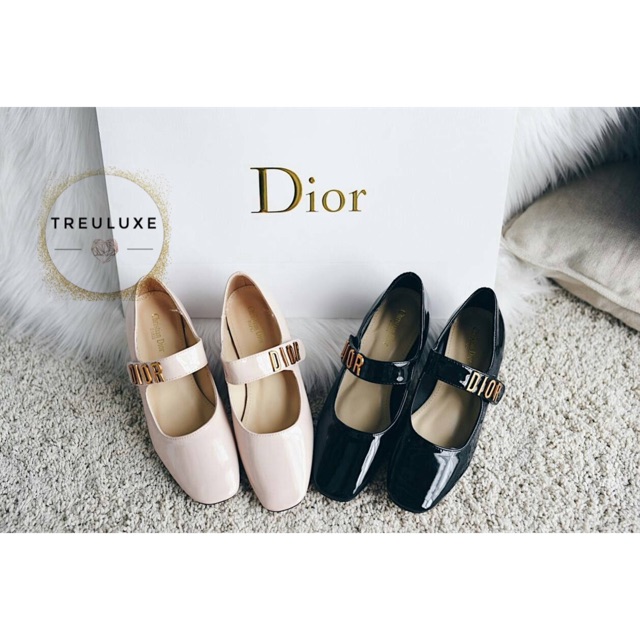 Sepatu dior baby 2025 d ballet pump