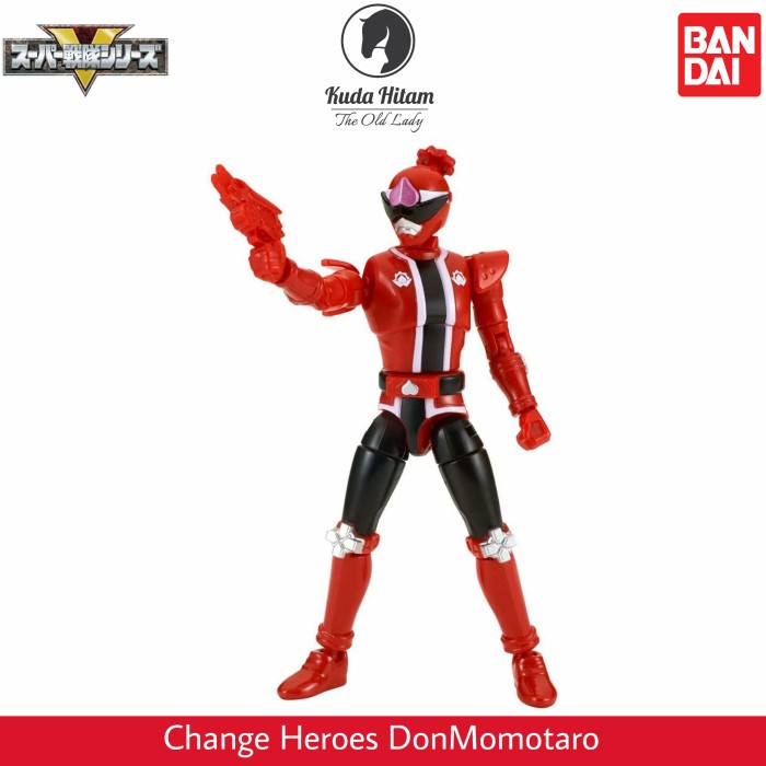 Bandai Avataro Sentai Donbrothers - Action Figure Trasformabile Eroe Don Robotaro