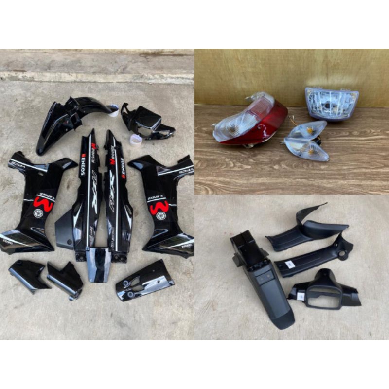 Jual Cover body halus fiz r Movistar hitam body fiz r full set cover ...