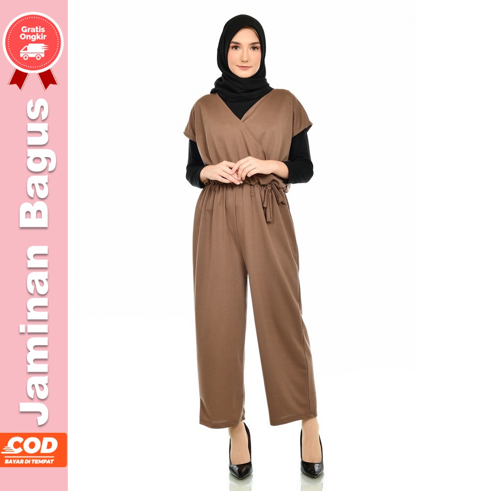 Jumsuit Jamsuit Wanita Baju Jumpsuit Wanita Hijab Baju Overall Wanita  Outfit Wanita Kekinian Baju Ootd Wanita Kekinian Baju Ootd Korean Style  Wanita