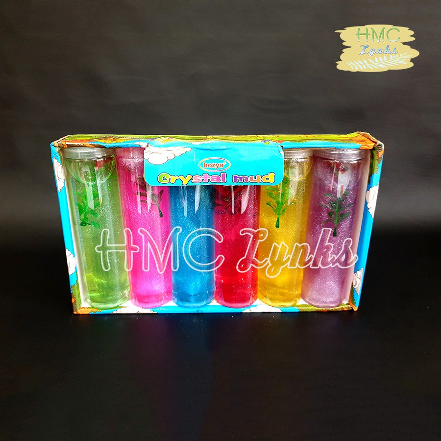Jual SLIME CRYSTAL BUNGA CRYSTAL MUD | Shopee Indonesia