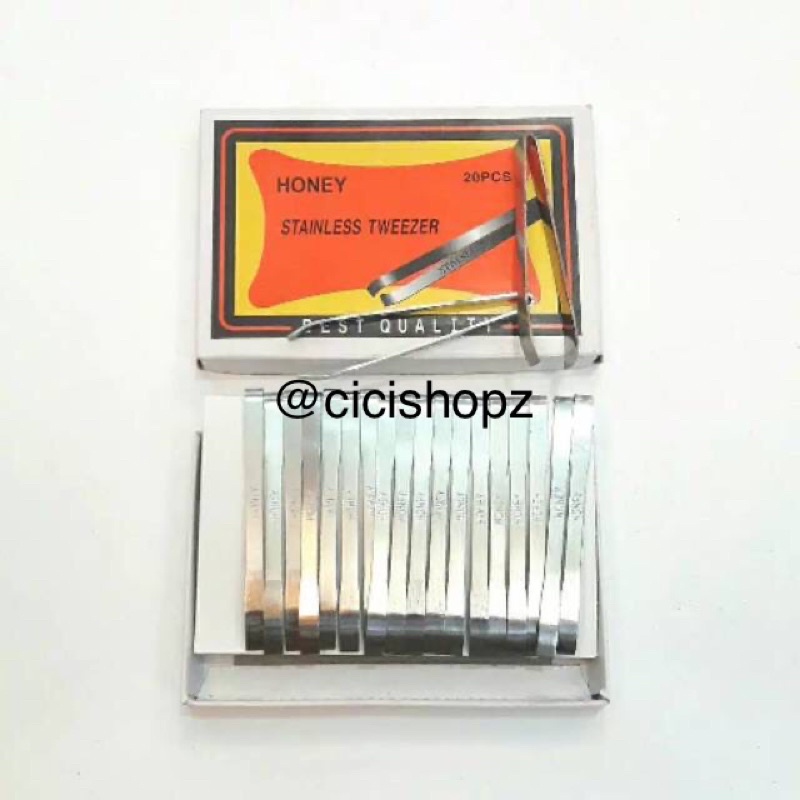 Jual PINSET STAINLEES CLIPPER [20pcs] | Shopee Indonesia