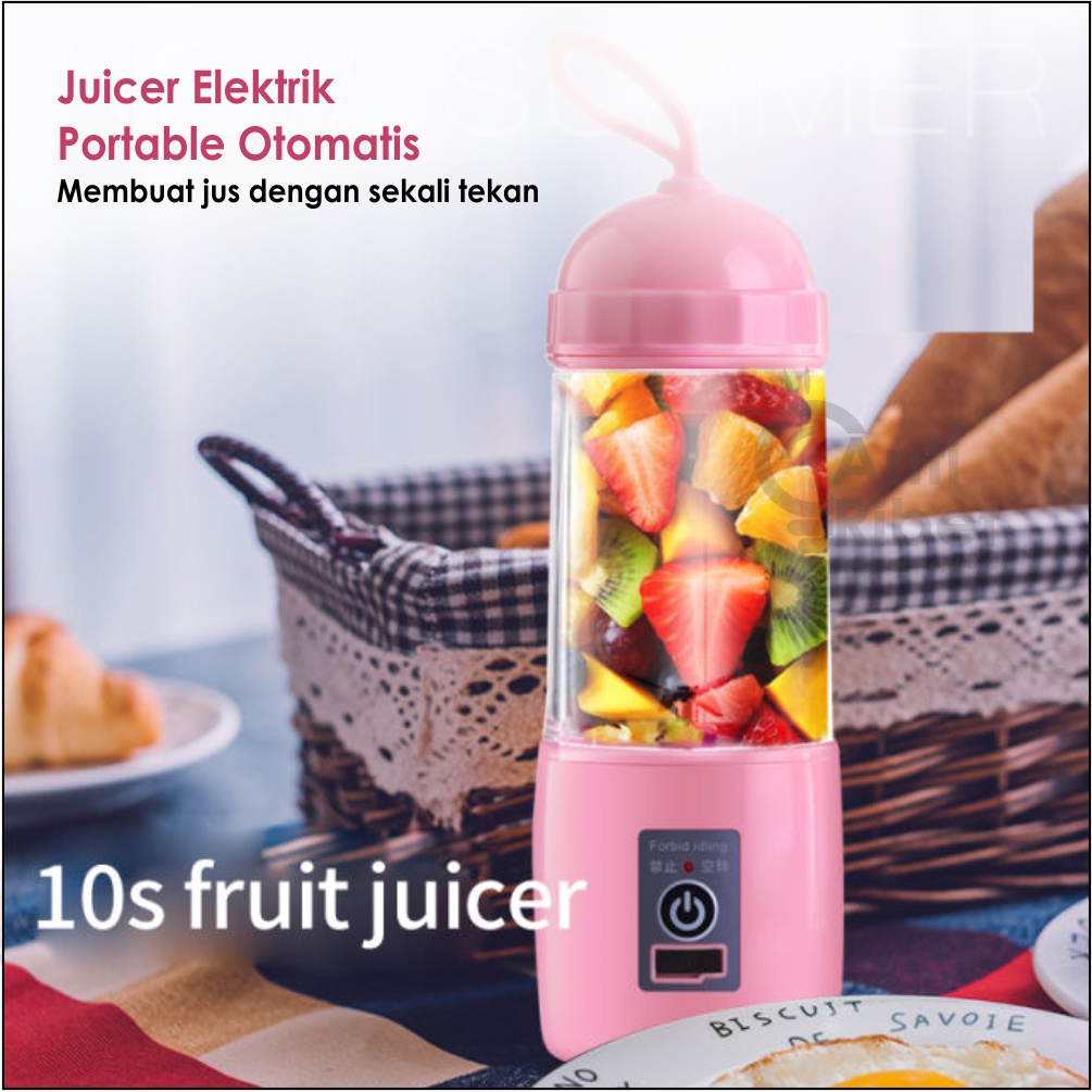 Jual Antiribet Mesin Pembuat Jus Buah Blender Juicer Portable