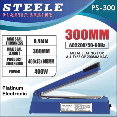 Jual Steele Plastic Sealer Besar 30cm | Shopee Indonesia
