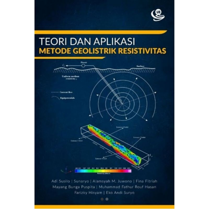 Jual [ Original - UB Press ] Buku Teori Dan Aplikasi Metode Geolistrik ...