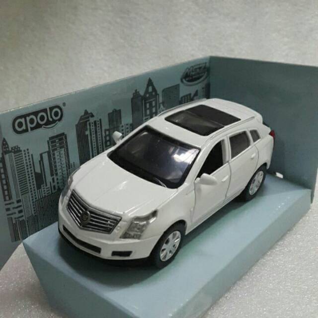 Jual Diecast Mobil Apolo MSZ 2014 Cadillac SRX Putih | Shopee Indonesia