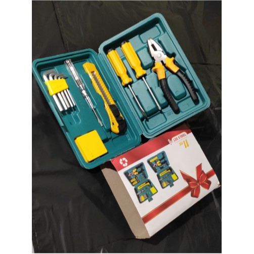 Jual Set Alat Kit 11 Pcs Tools Set Tool Kit Set Mobil Car Kendaraan ...