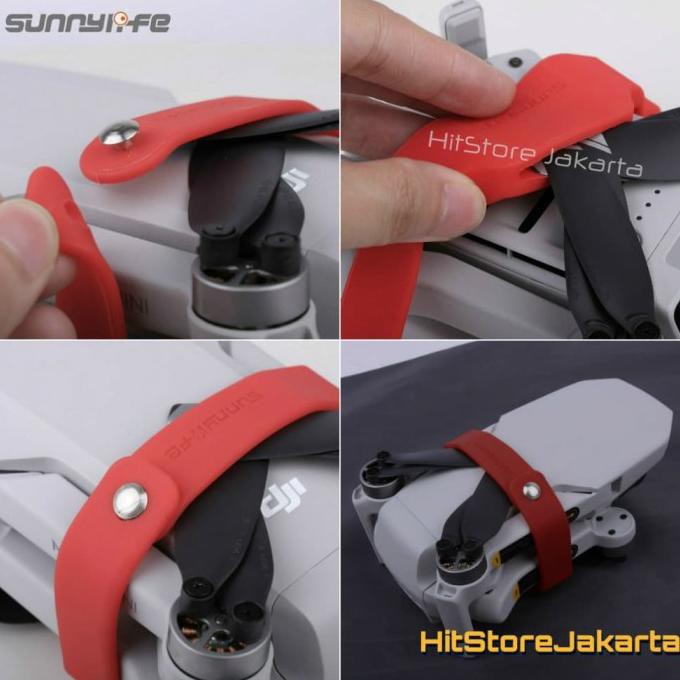 Jual Propeller Fix Holder DJI Mavic Mini Prop Holder - Merah NEW READY ...