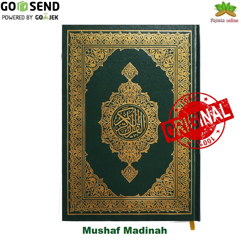 Jual ORIGINAL Mushaf Madinah Q4 Al Quran Madinah A5 Mushaf Utsmani ...