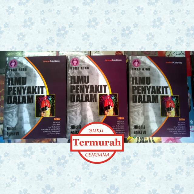 Jual Terbaru Buku Ajar Ilmu Penyakit Dalam Edisi 6 Jilid 1 2 Dan 3