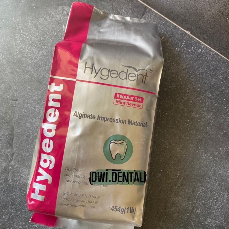 thumbnail interactive-video image 1 of HYGEDENT Regular Set Mint Flavour Dustfree Alginate Impression 1lb (24 Pack) 1 of 4