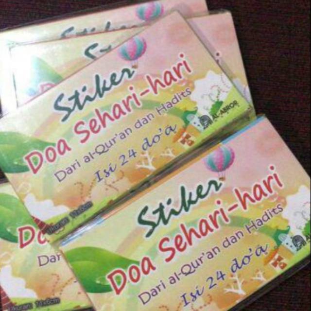 Jual Stiker Doa Sehari Hari Shopee Indonesia