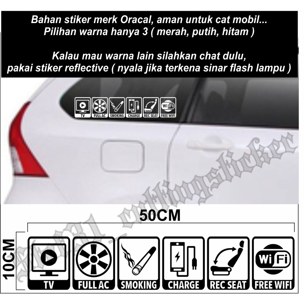 Jual Stiker Cutting Aksesoris Mobil, Sticker Mobil Cutting | Shopee ...