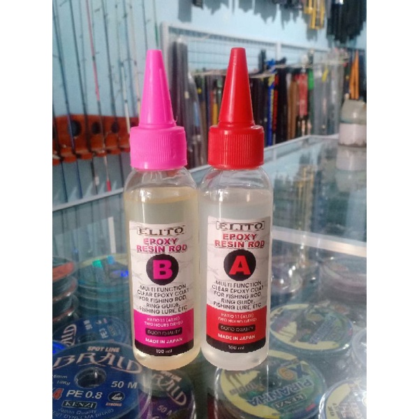 Jual LEM RESIN ELITO CUSTOM ROD | Shopee Indonesia