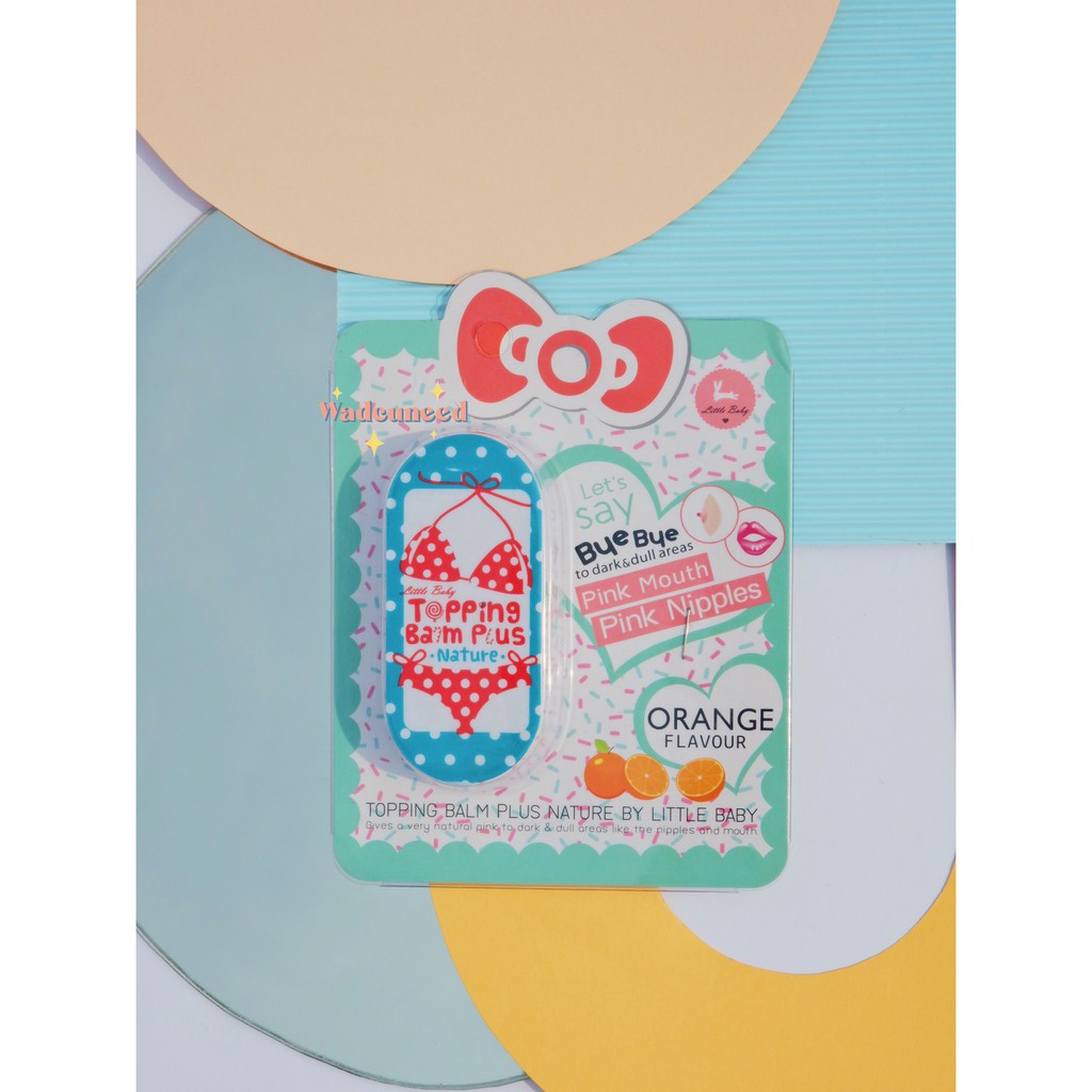 Jual Topping balm (Fresh From Bkk// Wadcuneed) | Shopee Indonesia