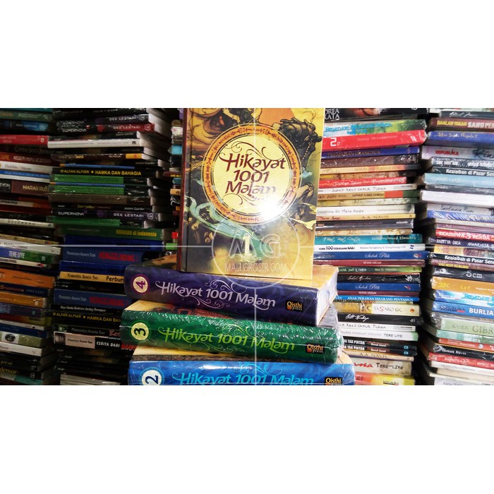 Jual Buku Hikayat 1001 Malam 4 Jilid Lengkap | Shopee Indonesia