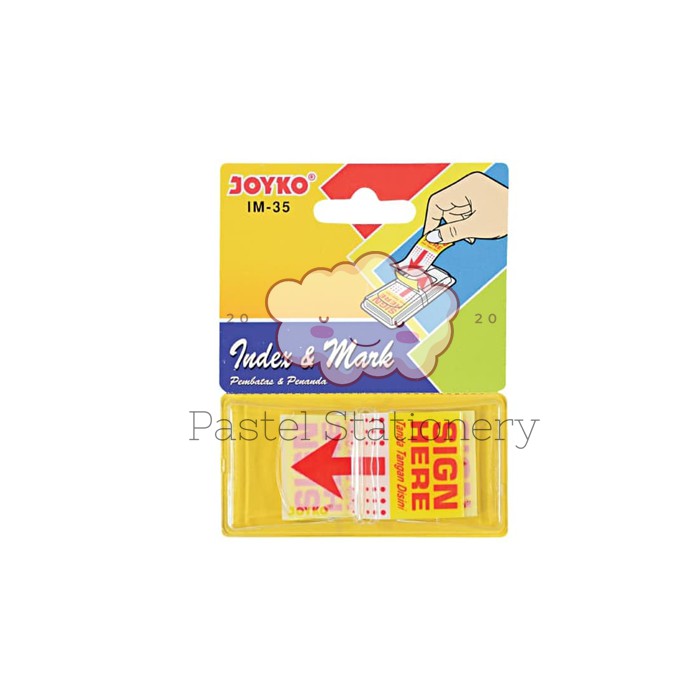 Jual Memo Sticky Notes Sign Here Joyko IM-35 | Shopee Indonesia