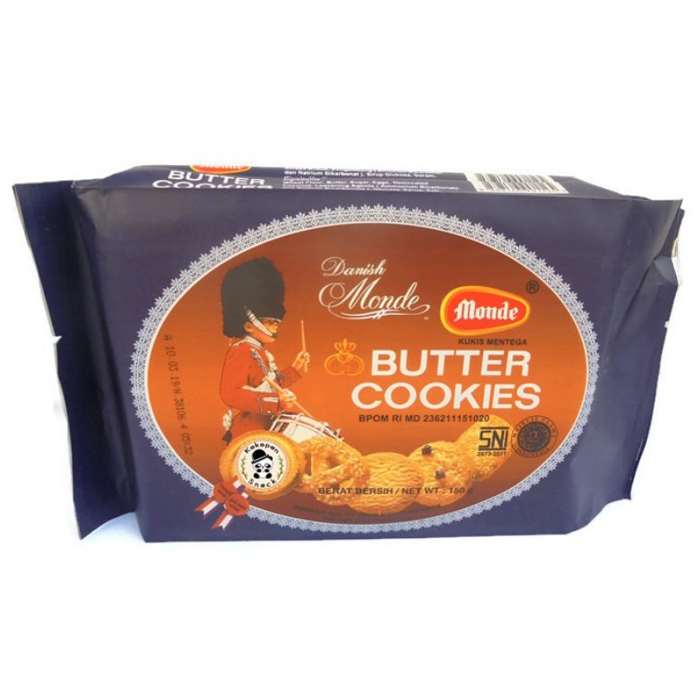 Jual Biskuit Monde Butter Cookies - 90gr / 150gr | Shopee Indonesia