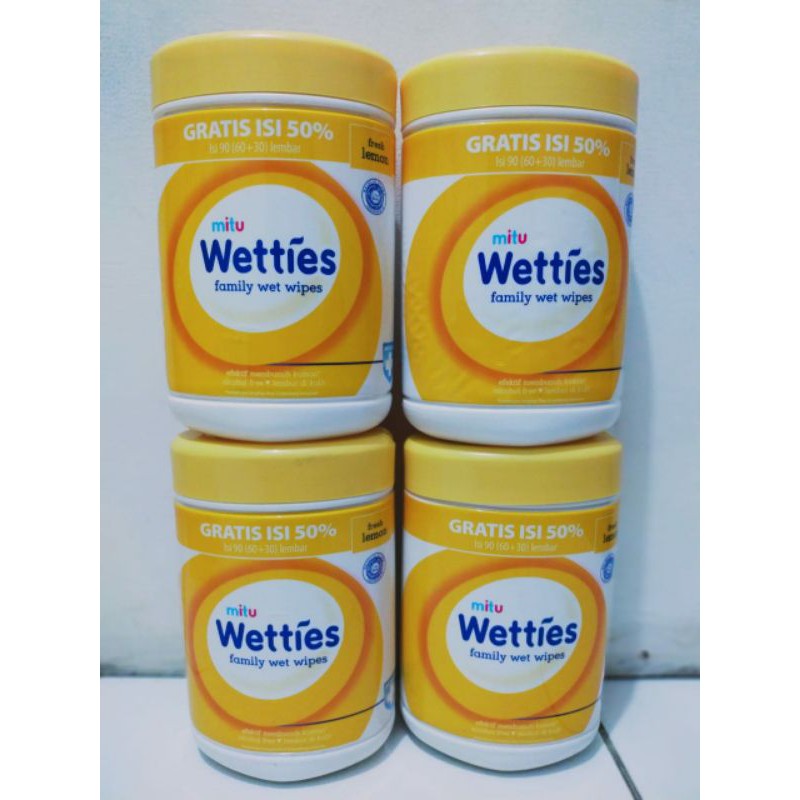 Jual MITU WETTIES ANTISEPTIC BOTOL ISI 90's | Shopee Indonesia