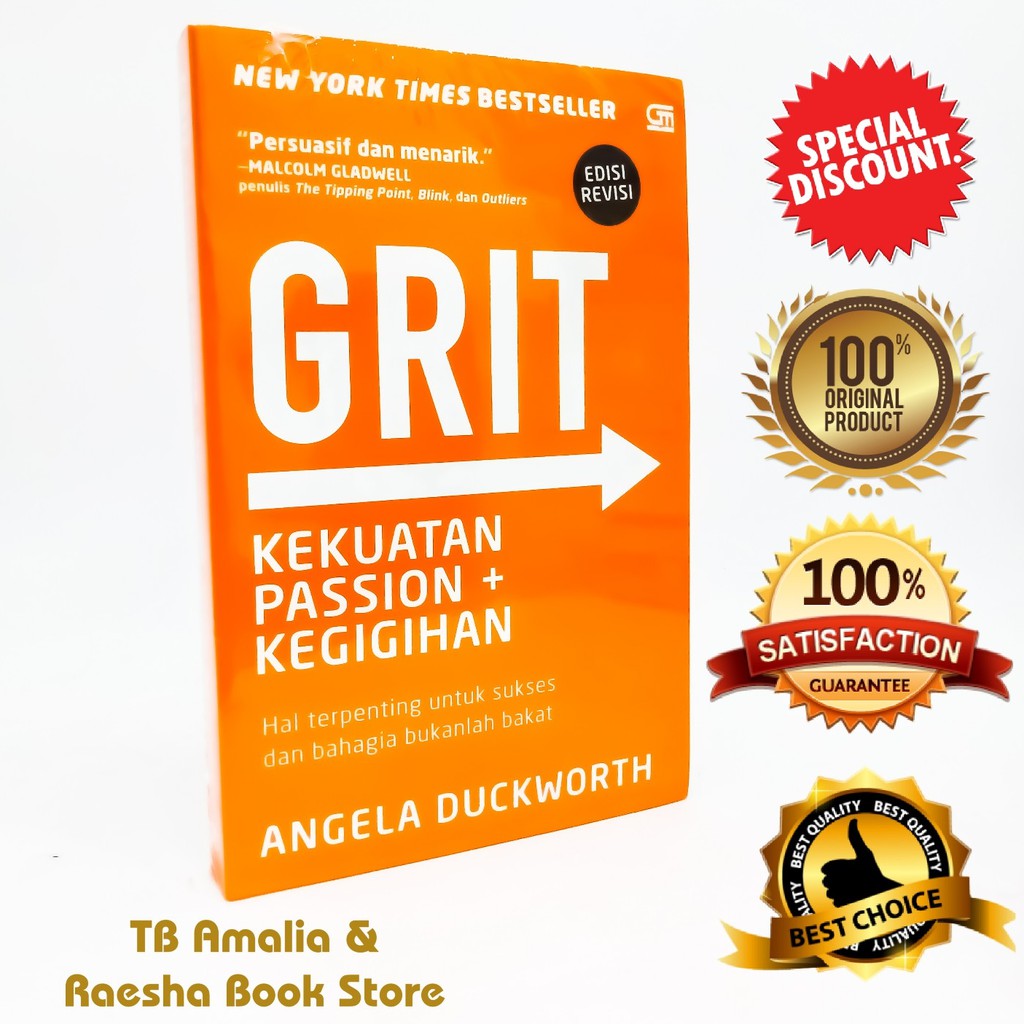 Jual Buku Grit Kekuatan Passion Dan Kegigihan Angela Duckworth