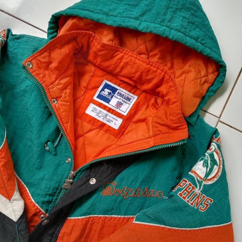 Vintage Starter Pro Line Miami Dolphins Jacket