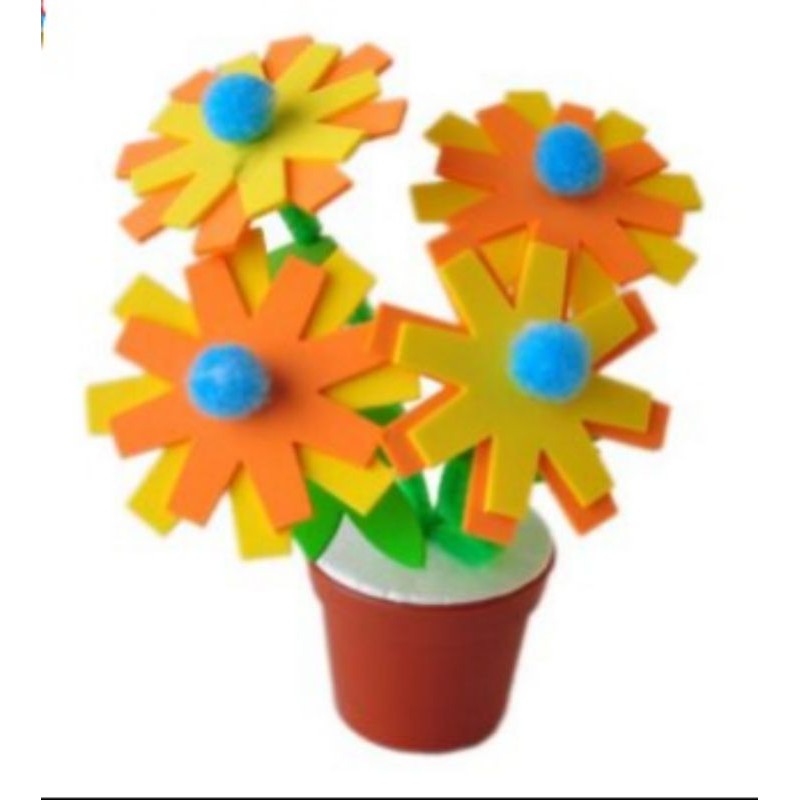Jual DIY Pot Bunga Mainan Anak Montessori | Shopee Indonesia