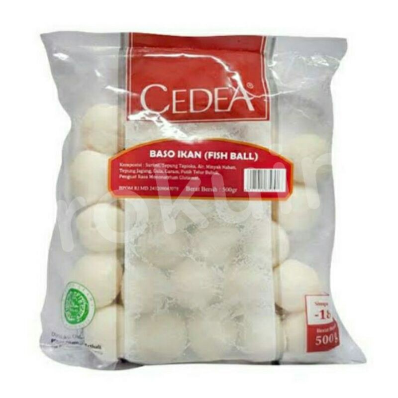 Jual Cedea Bakso Ikan 500gr Frozen Food Murah Shopee Indonesia