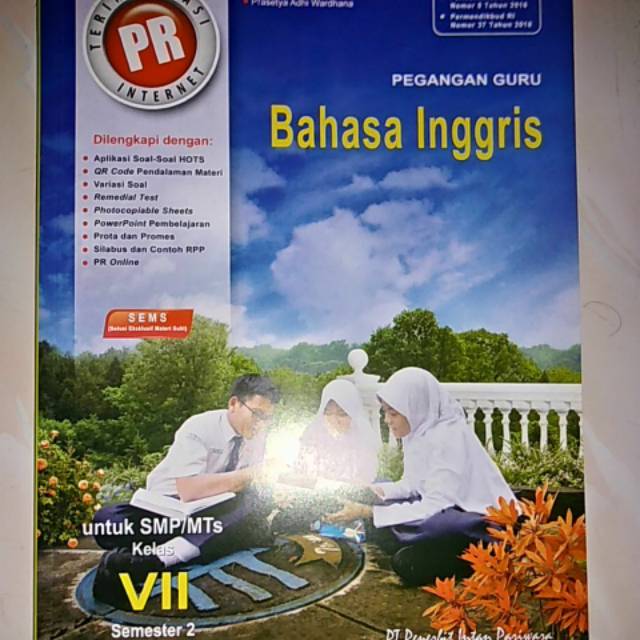 Jual Buku PR PG Bahasa Inggris Kelas 7B | Shopee Indonesia