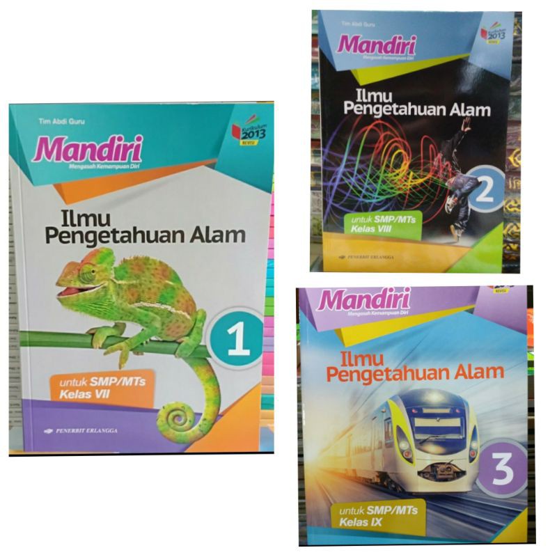 Jual Buku Mandiri Ilmu Pengetahuan Alam IPA SMP/MTS Kelas 1 2 3 VII ...